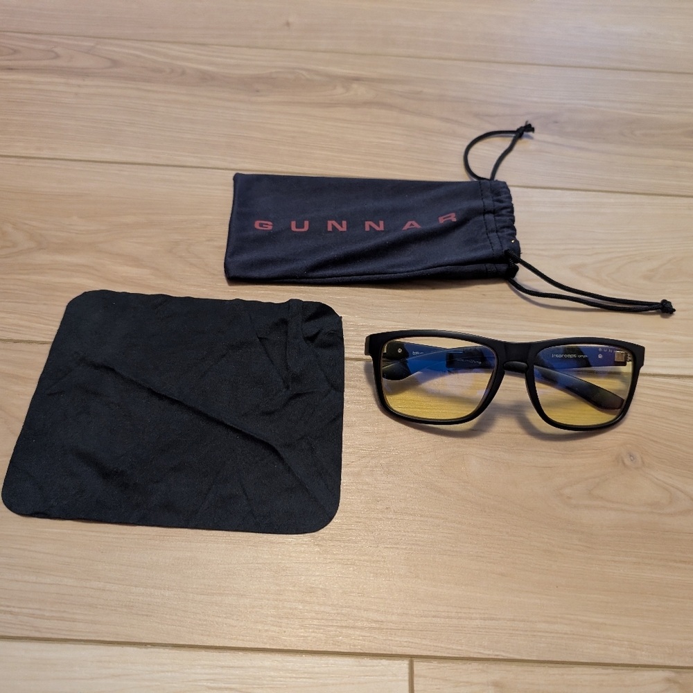 Gunnar Intercept Onyx Blue Light Gaming/Computer Glasses